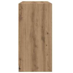 Berkfield Home Sideboard Artisian Oak 102x37x75.5 cm Engineered Wood in Brown - thumbnail 6