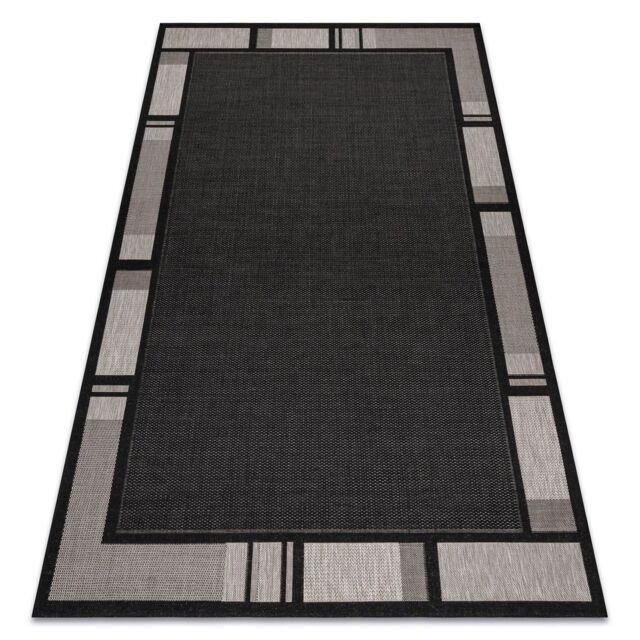 RugsX Floorlux Rug in Black - Size: 80 cm x 150 cm - image 1