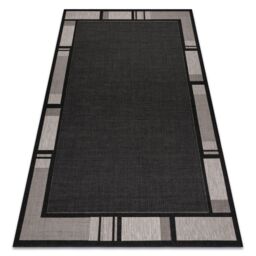 RugsX Floorlux Rug in Black - Size: 80 cm x 150 cm - thumbnail 1