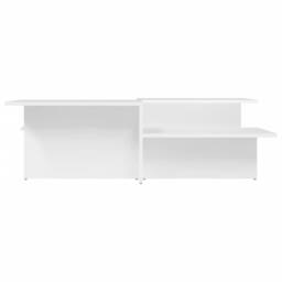 Berkfield Home Decorative Coffee Tables 2 pcs White Engineered Wood - thumbnail 4