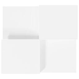 Berkfield Home Decorative Coffee Tables 2 pcs White Engineered Wood - thumbnail 6