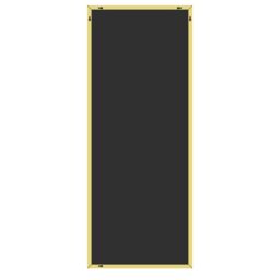 Agenzia 14 Modern Gold Metal Rectangle Frame Leaner Mirror 200cm x 100cm - Size: XL - thumbnail 4