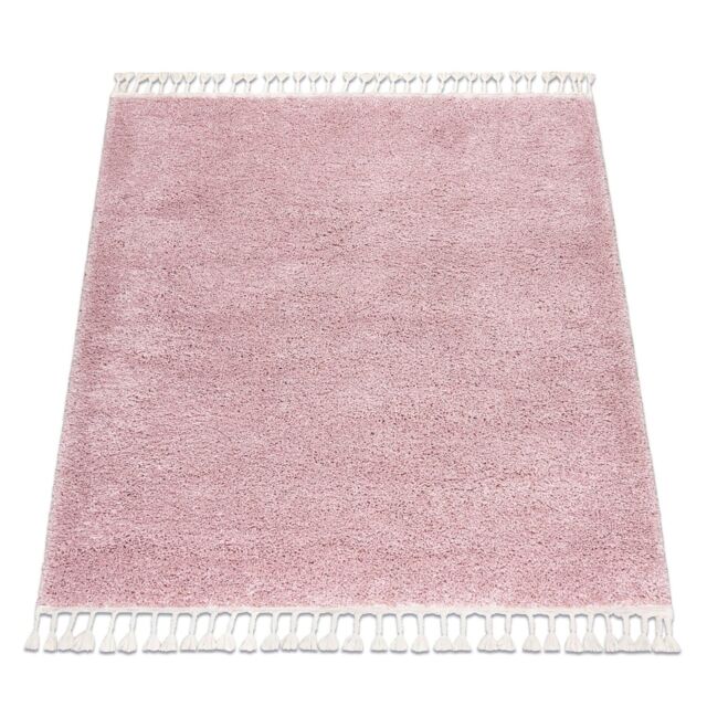 RugsX Berber Rug in Pink - Size: 120 cm x 120 cm - image 1