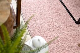 RugsX Berber Rug in Pink - Size: 120 cm x 120 cm - thumbnail 5