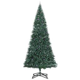 Berkfield Home Artificial Pre-lit Christmas Tree with Ball Set Green 500 cm - thumbnail 4