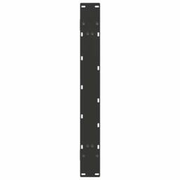 Berkfield Home Coffee Table Legs A-Shaped 2 pcs Black¬†100x(72-73) cm Steel in Black - thumbnail 7