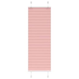 Berkfield Home Pleated Blind Pink 40x100 cm Fabric Width 39.4 cm Polyester - thumbnail 1