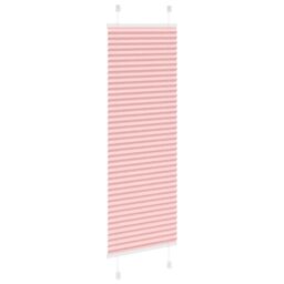 Berkfield Home Pleated Blind Pink 40x100 cm Fabric Width 39.4 cm Polyester - thumbnail 4