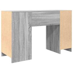 Berkfield Home Durable Desk Grey Sonoma 120x42x76 cm Engineered Wood - Size: 120 x 42 x 76 cm - thumbnail 8