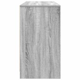 Berkfield Home Durable Desk Grey Sonoma 120x42x76 cm Engineered Wood - Size: 120 x 42 x 76 cm - thumbnail 7