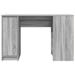 Berkfield Home Durable Desk Grey Sonoma 120x42x76 cm Engineered Wood - Size: 120 x 42 x 76 cm - thumbnail 6
