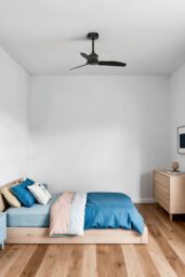 Netlighting Just Fan Matt black ceiling fan with DC motor 3 Blades 81cm - thumbnail 2