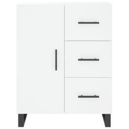 Berkfield Home Sideboard White 69.5x34x90 cm Engineered Wood - thumbnail 5