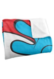 The Smurfs Closeup Silky Touch Super Soft Throw Blanket 152 X 127 cm in White - thumbnail 3