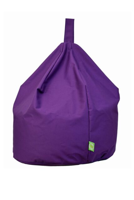 Bean Lazy Cotton Twill Purple Bean Bag Child Size - Size: Small - image 1