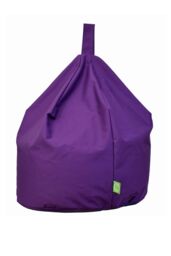 Bean Lazy Cotton Twill Purple Bean Bag Child Size - Size: Small - thumbnail 1