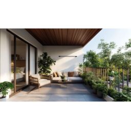 Kanlux 38893 Yalte IP54 10w LED 80cm Linear Wall Light in 3000k (Warm White) in a Black Finish - thumbnail 4