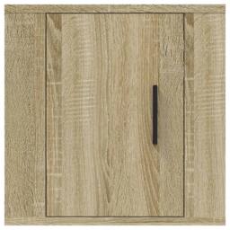 Berkfield Home Wall Mounted TV Cabinets 2 pcs Sonoma Oak 40x34.5x40 cm in Light Brown - thumbnail 6