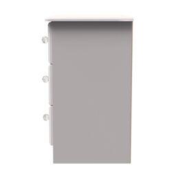 Ready Assembled 2 U Stratford 3 Drawer Chest (Ready Assembled) in Taupe - thumbnail 2