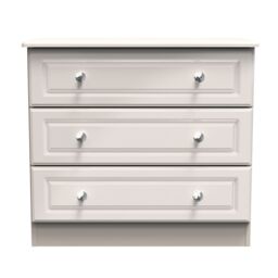 Ready Assembled 2 U Stratford 3 Drawer Chest (Ready Assembled) in Taupe - thumbnail 1
