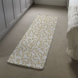 Benjamin Tate Design Anchor & Chains Runner Rug in Natural - Size: 67 cm x 230 cm - thumbnail 4