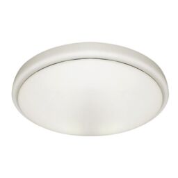 Milagro Pepe LED Ceiling 39cm Light Indoor/Outdoor Water Resistant in White - thumbnail 1