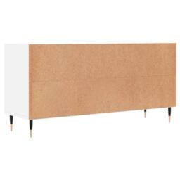 Berkfield Home TV Cabinet White 103.5x30x50 cm Engineered Wood - thumbnail 6