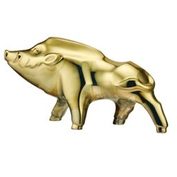 baccarat Zodiac Crystal 2019 The Year of The Pig Gold Figurine - Size: 1 Pack - thumbnail 2