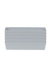 Wham Plastic Studio Basket 2.01 Rectangular in Grey - thumbnail 3