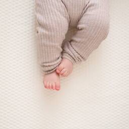 The Tiny Bed Company Premium Foam Cot Mattress To Fit SnüzKot 117 x 68cm in White - thumbnail 4