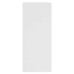 Berkfield Home Classic Book Cabinet/Room Divider White 100x30x72 cm - Size: 100 x 30 x 72 cm - thumbnail 4