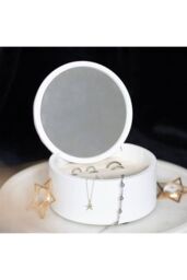 KDMD Astrology Wheel Jewellery Storage Box in White - thumbnail 5