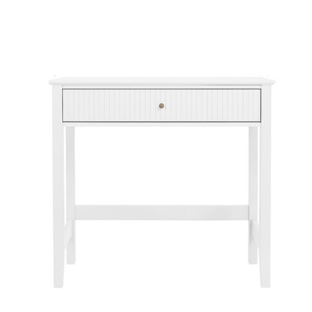 Melody Maison Dressing Table & Stool Set - Hales White Range - image 1