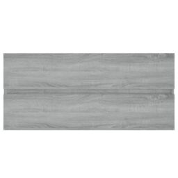 Berkfield Home Sink Cabinet Grey Sonoma 100x38.5x45 cm Engineered Wood - thumbnail 3
