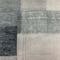 OHS Pack of 10 Printed Fleece Blanket Throw in Light Grey - Size: 120 cm x 150 cm - thumbnail 4