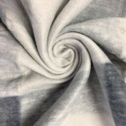 OHS Pack of 10 Printed Fleece Blanket Throw in Light Grey - Size: 120 cm x 150 cm - thumbnail 3