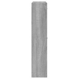 Berkfield Home Shoe Cabinet Grey Sonoma 59x17x81 cm Engineered Wood - Size: 59 x 17 x 81 cm - thumbnail 6