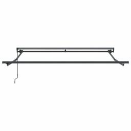 Berkfield Home Retractable Awning Manual Blue & White 350x250 cm - thumbnail 9