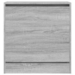 Berkfield Home Shoe Cabinet Grey Sonoma 60x34x63.5 cm Engineered Wood - thumbnail 5