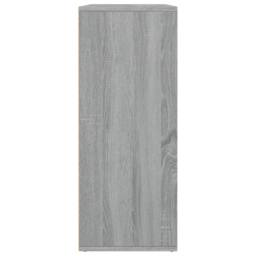 Berkfield Home Sideboard Grey Sonoma 60x30x75 cm Engineered Wood - Size: 60 x 30 x 75 cm - thumbnail 7