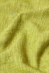 Homescapes Nirvana Slub Cotton Throw in Lime - Size: 255 cm x 360 cm - thumbnail 4