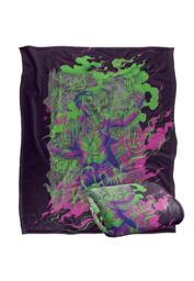 Warner Bros. Clown Prince of Crime Silky Touch Super Soft Throw Blanket 152 X 127 cm in White - thumbnail 2