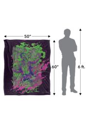Warner Bros. Clown Prince of Crime Silky Touch Super Soft Throw Blanket 152 X 127 cm in White - thumbnail 5