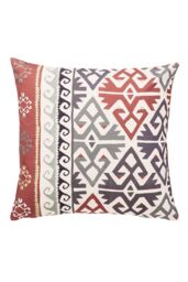 Morris & Co 'Crown Imperial' Cushion 50X50cm in Red - Size: 50X50 cm