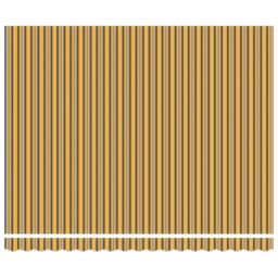 Berkfield Home Manual Retractable Awning with LED Multicolour Stripe 400x350 cm in Yellow - thumbnail 6