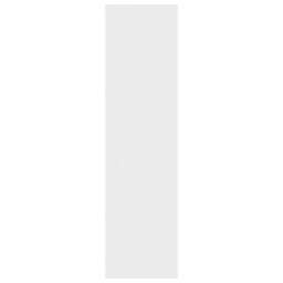 Berkfield Home Classic Book Cabinet/Room Divider White 155x24x160 cm Engineered Wood - Size: 155 x 24 x 160 cm - thumbnail 5