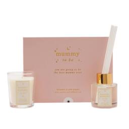 Bambino by Juliana Women's Diffuser & Candle Set Mummy To Be in White - thumbnail 5