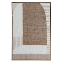 Lemon Pavilion Furniture and Decor Petra Hand Painted Canvas in Frame - L3xW80xH120 cm - Multi-Coloured - thumbnail 1