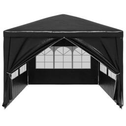 Berkfield Home Party Tent 3x6 m Anthracite in Black - thumbnail 3