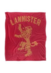 Warner Brothers Game Of Thrones Officially Licensed Silky Touch Super Soft Throw Blanket 152 x 127 cm in White - thumbnail 1